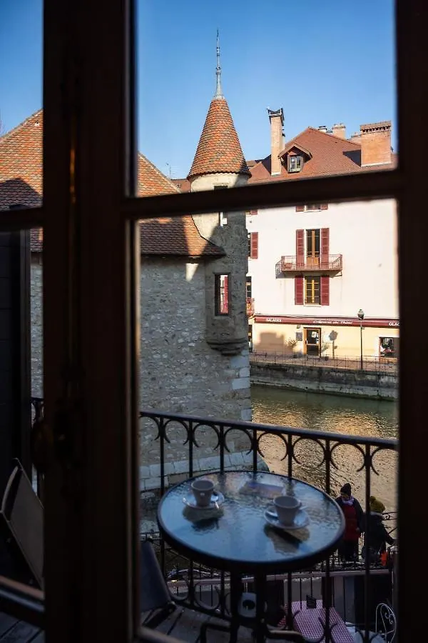 Le Balcon Perriere I - Charming Apartment With Direct View Of The Thiou Annecy