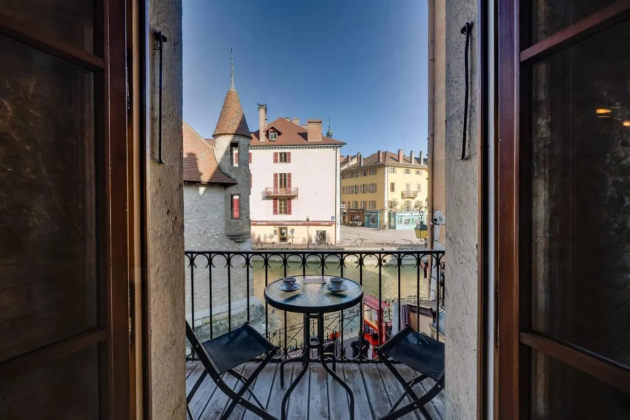 Le Balcon Perriere I - Charming Apartment With Direct View Of The Thiou Annecy