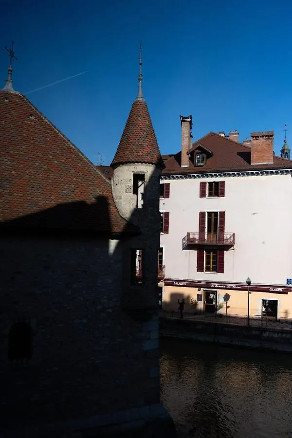 Le Balcon Perriere I - Charming Apartment With Direct View Of The Thiou Annecy 0*,