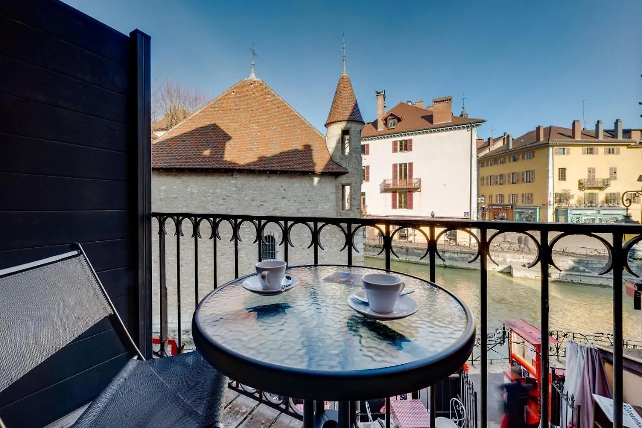 Le Balcon Perriere I - Charming Apartment With Direct View Of The Thiou Annecy